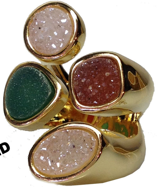 DRUZY COLORS RING LARGE