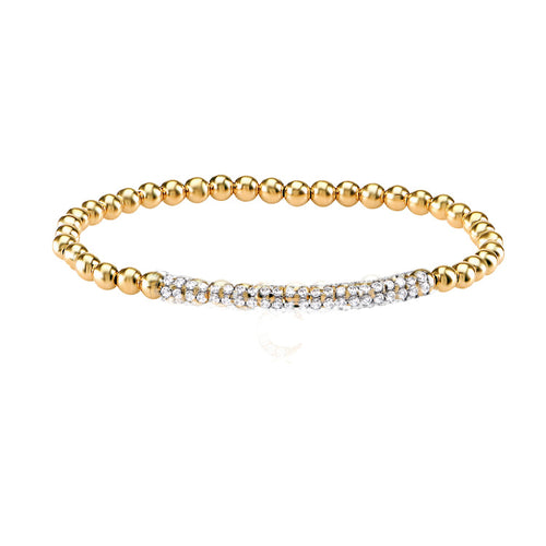 CAVIAR STRETCH BEAD BRACELET