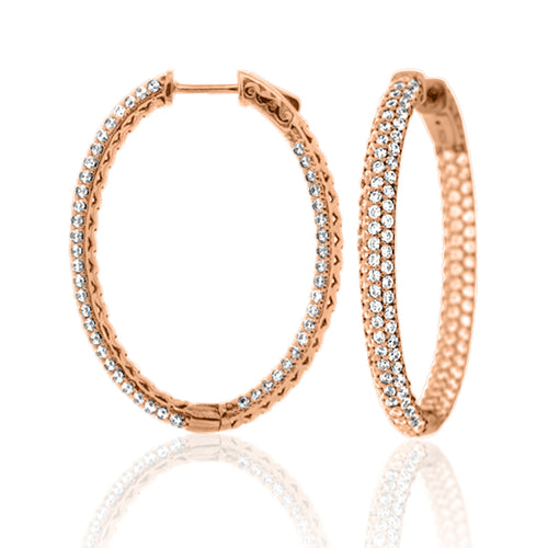 RODEO 3 ROW IN AND OUT OVAL HOOP