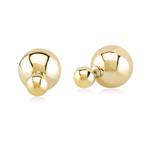 Double Bubble stud earrings