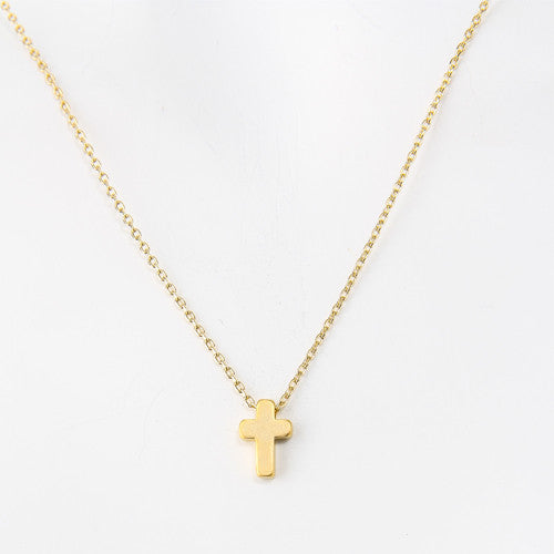 Cross Charm Necklace