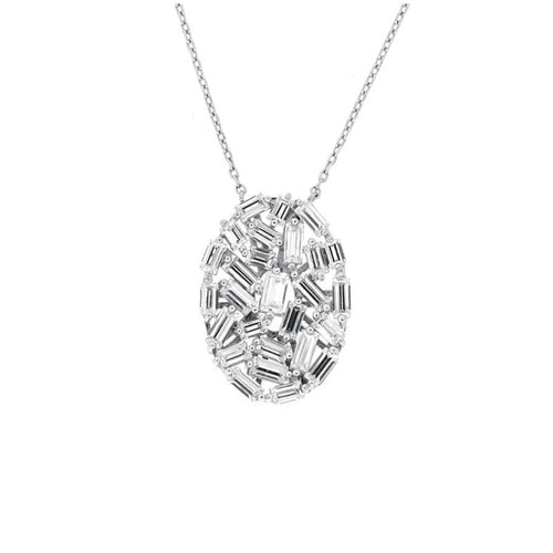 RODEO DRIVE BAQUETTE NECKLACE