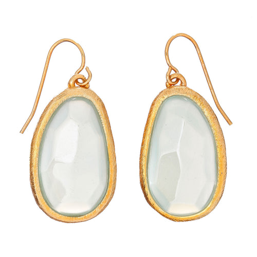 Pierre Chalcedony Drop Earrings