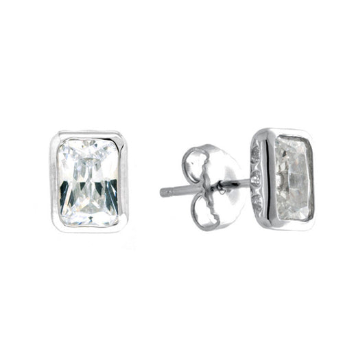 Everyday Studs Radiant Bezel